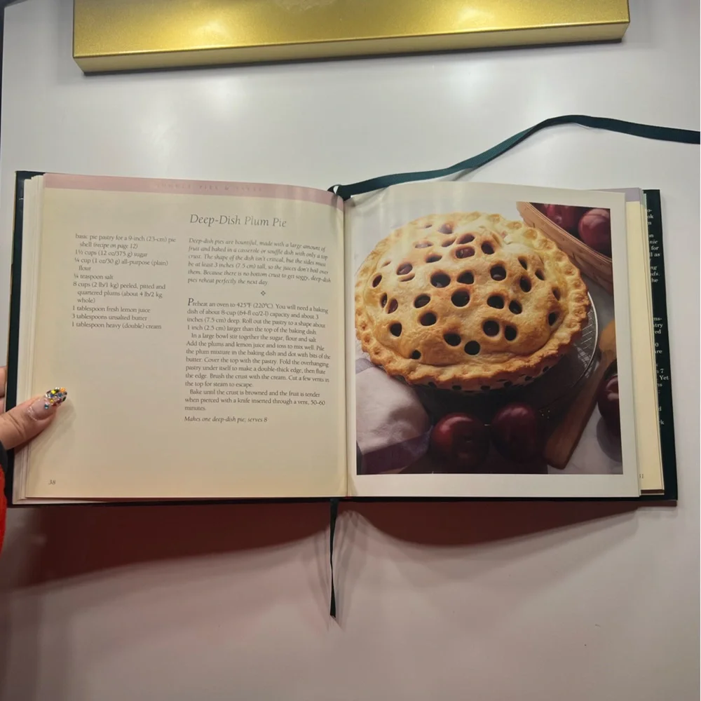 Pies & Tarts Williams-Sonoma Kitchen Library Ribbon Cookbook ISBN 0-7835-0200-1